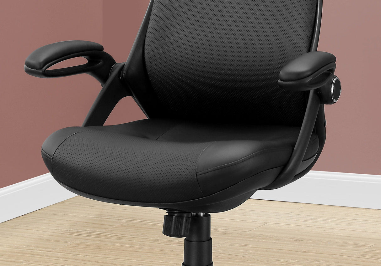 Office Chair, Adjustable Height, Swivel, Ergonomic, Armrests, Contemporary & Modern - Best Buy Furniture
