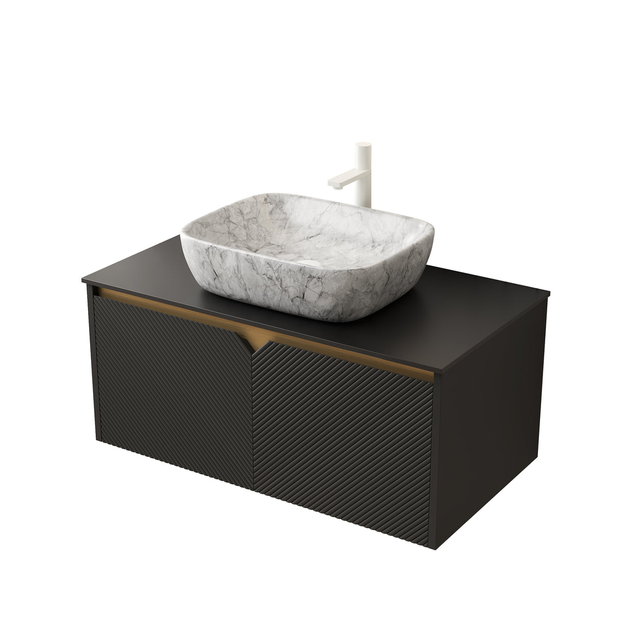 Ruben 36" Wall-Mounted Bathroom Vanity