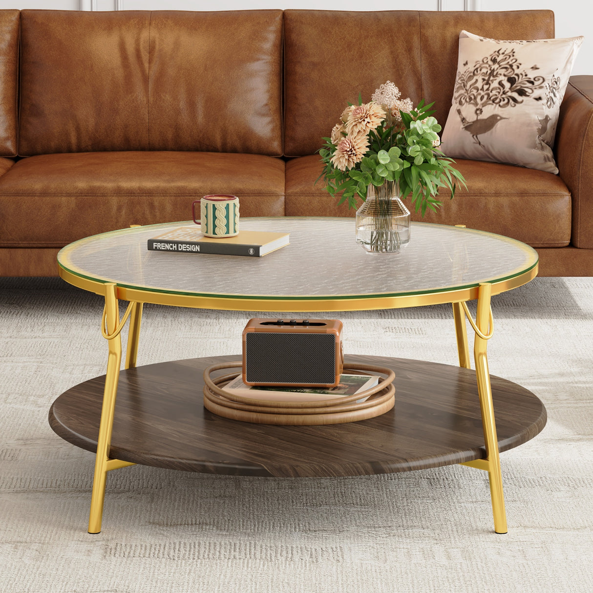 Modern Round Coffee Table