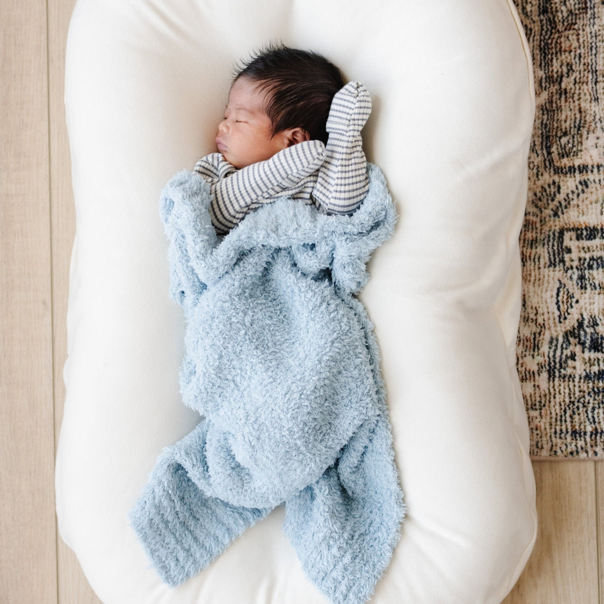 Saranoni BAMBONI® MINI BLANKETS in Light Blue