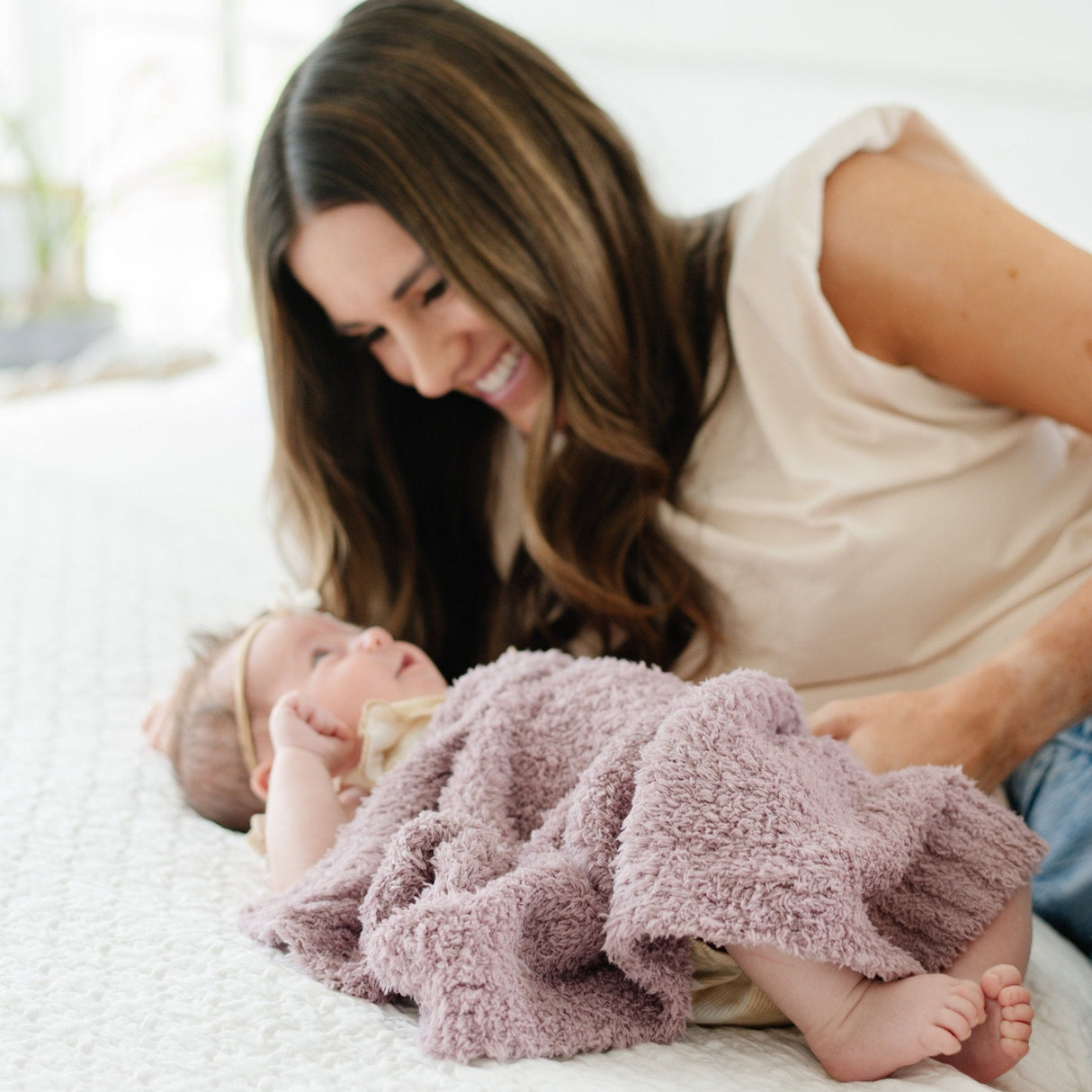 Saranoni BAMBONI® MINI BLANKETS in Woodrose