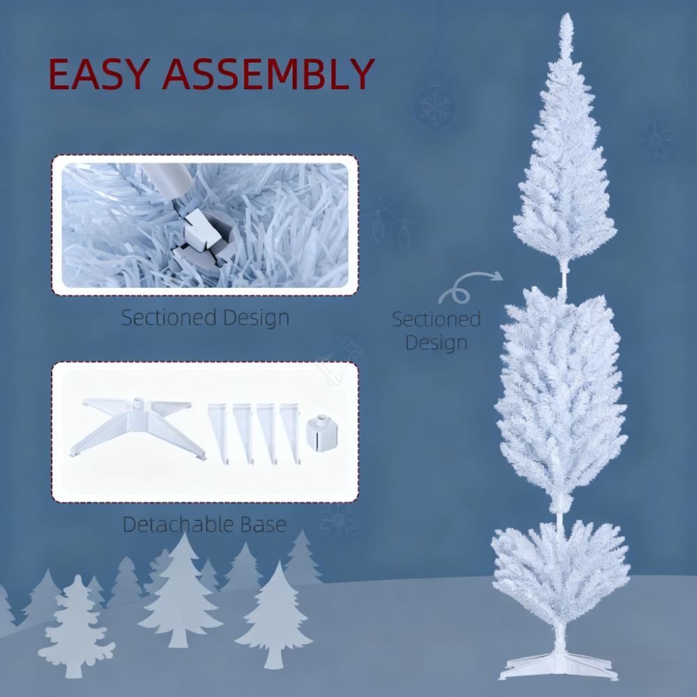 8ft Pencil Artificial Christmas Tree