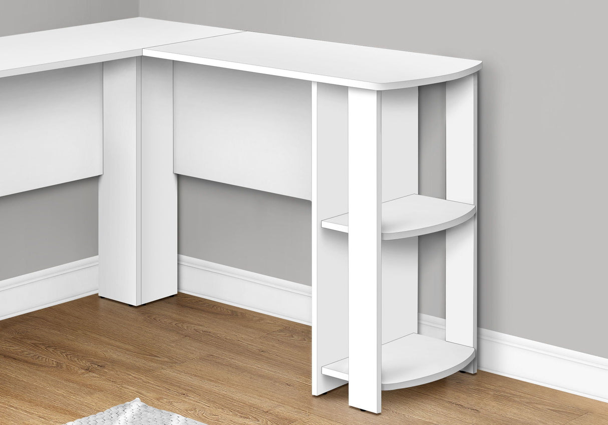 Computer Desk, Home Office, Corner, Storage Shelves, L Shape, Laptop, Contemporary & Modern - Best Buy Furniture