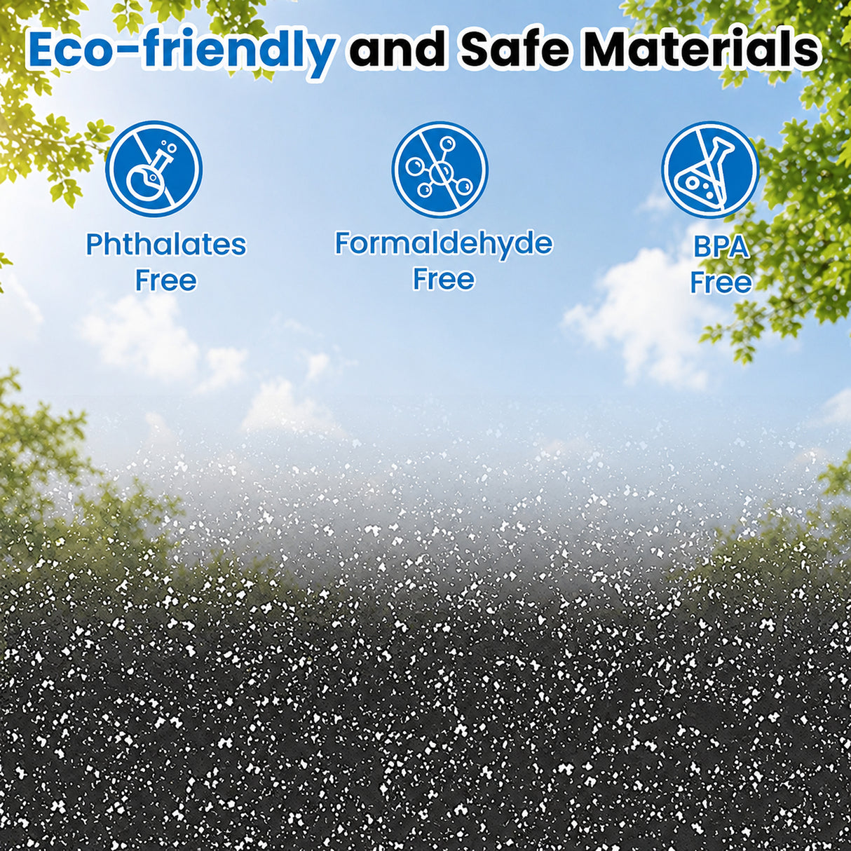 0.79 Inch Thick Gym Floor Mats