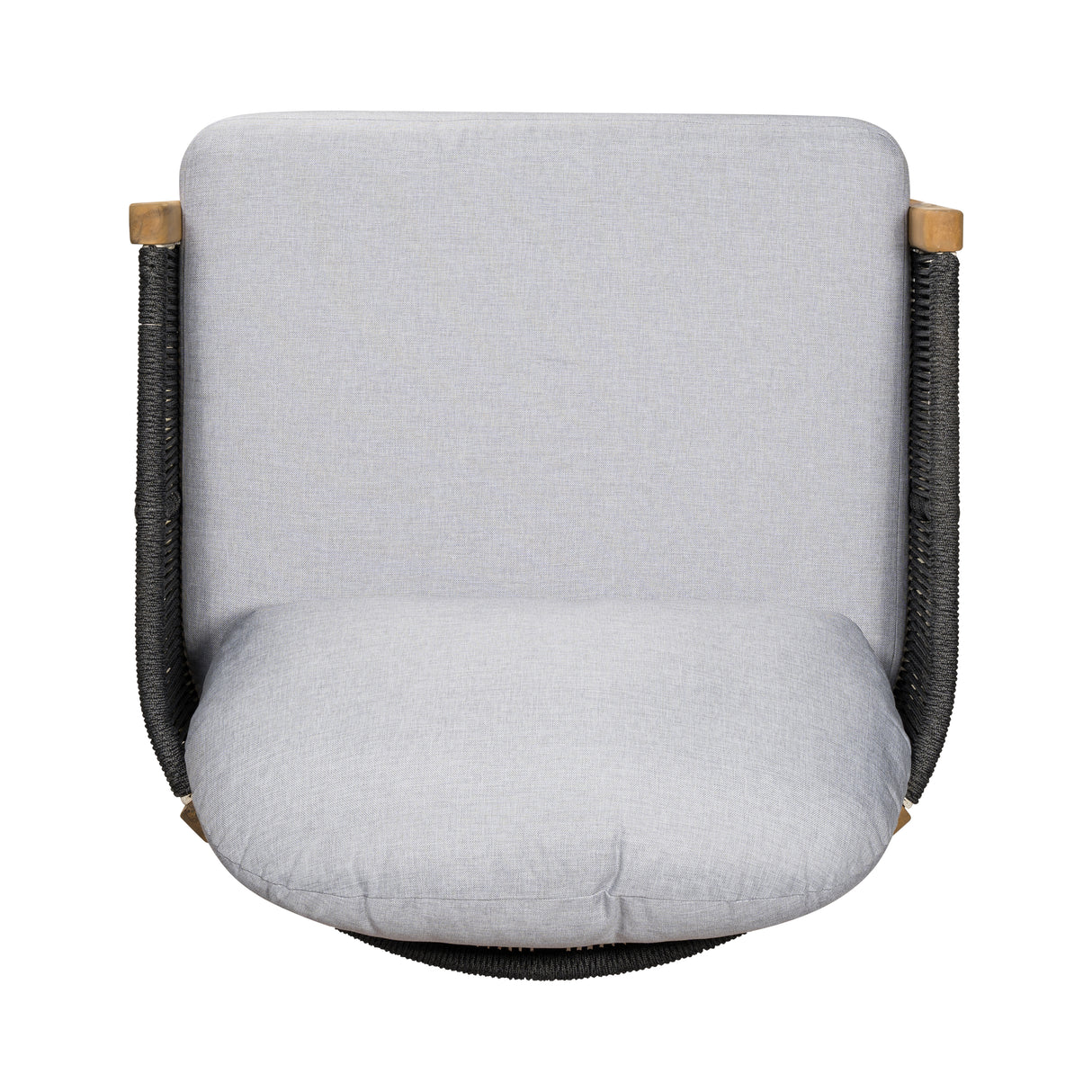 Grotta Outdoor Wood Club Chair