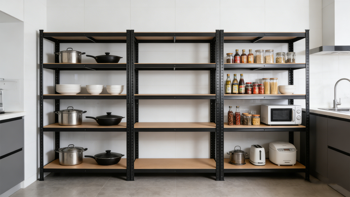 2000LBS Capacity Garage Storage Shelves Heavy Duty