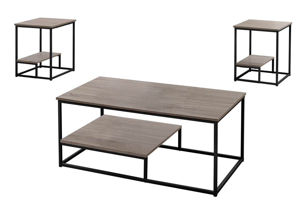 Table Set, Coffee, End, Side, Accent, Living Room, Contemporary & Modern (Set of 3) - Best Buy Furniture