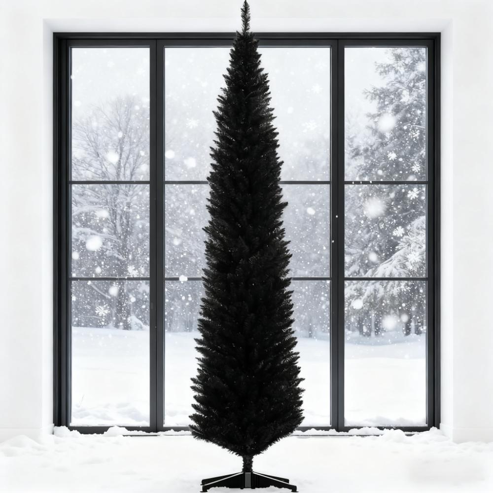 Classic Pencil Christmas Tree with Easy Setup