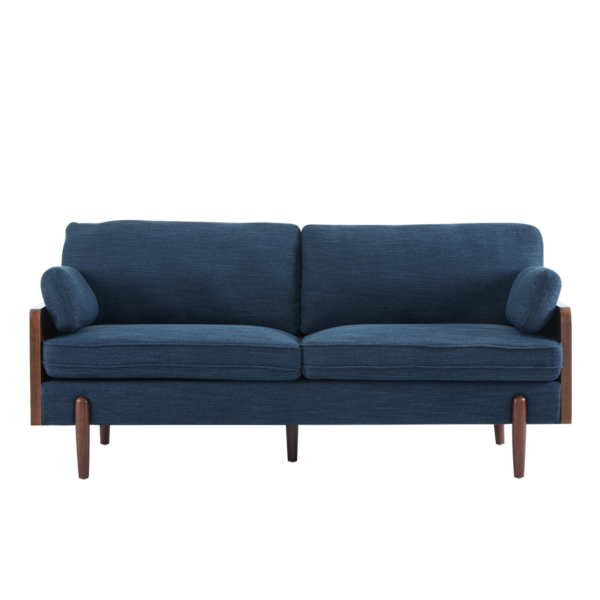 Mid-Century Modern Sofa - Navy