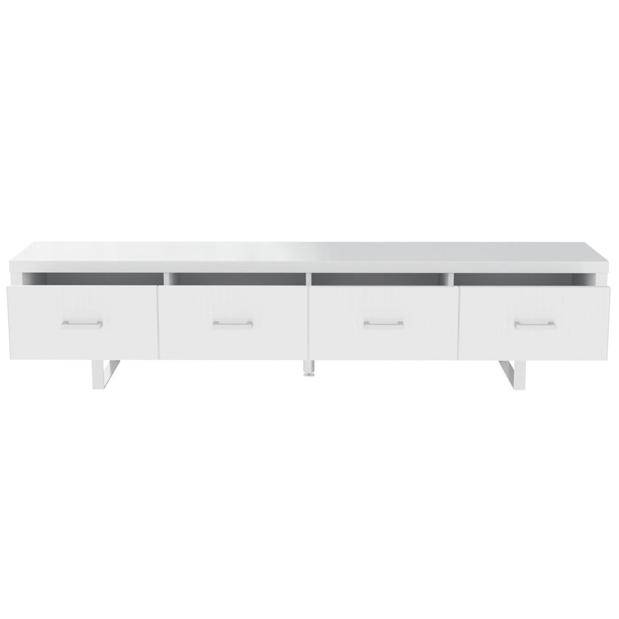 TV Stand With Slatted Drawers