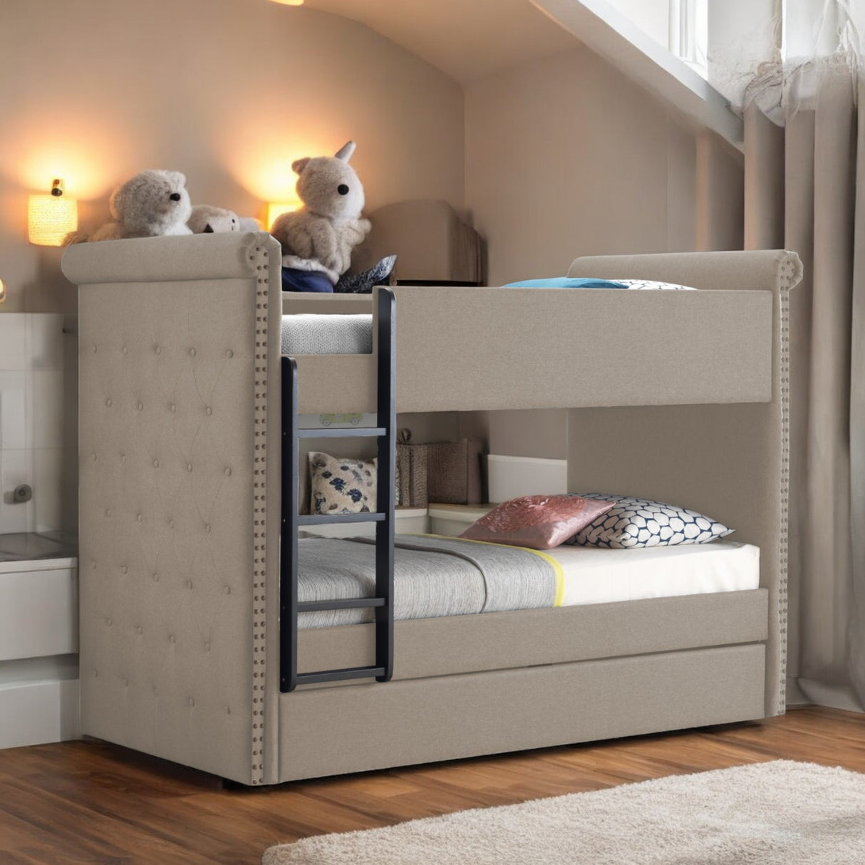 Romana II Fabric Bed Frame
