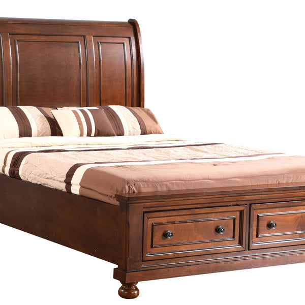 Stunning Sleigh Bed Design<