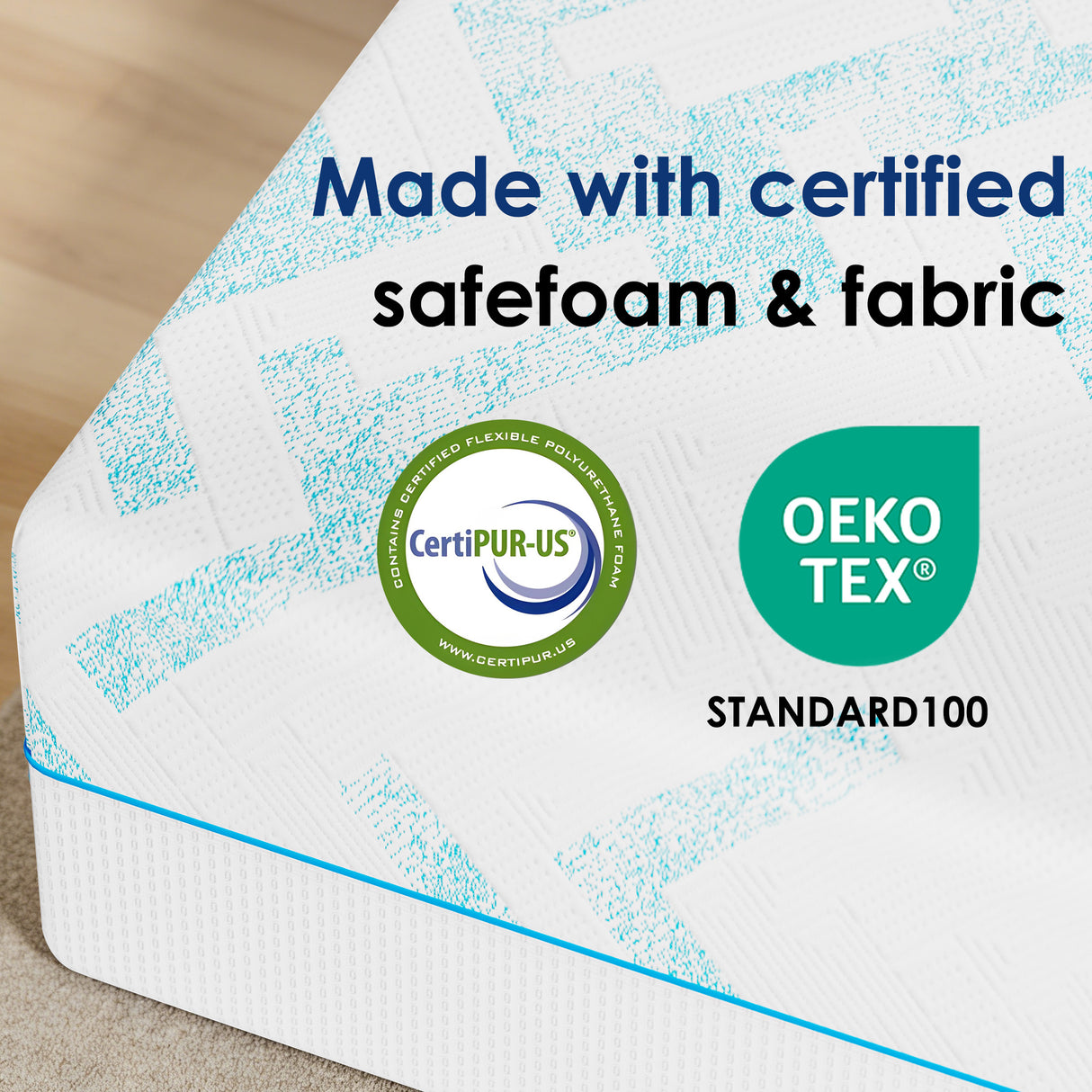 8-Inch RV Latex Memory Foam Mattress