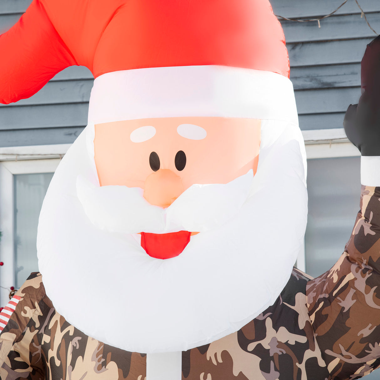 HOMCOM 8' Christmas Inflatables Outdoor Decorations