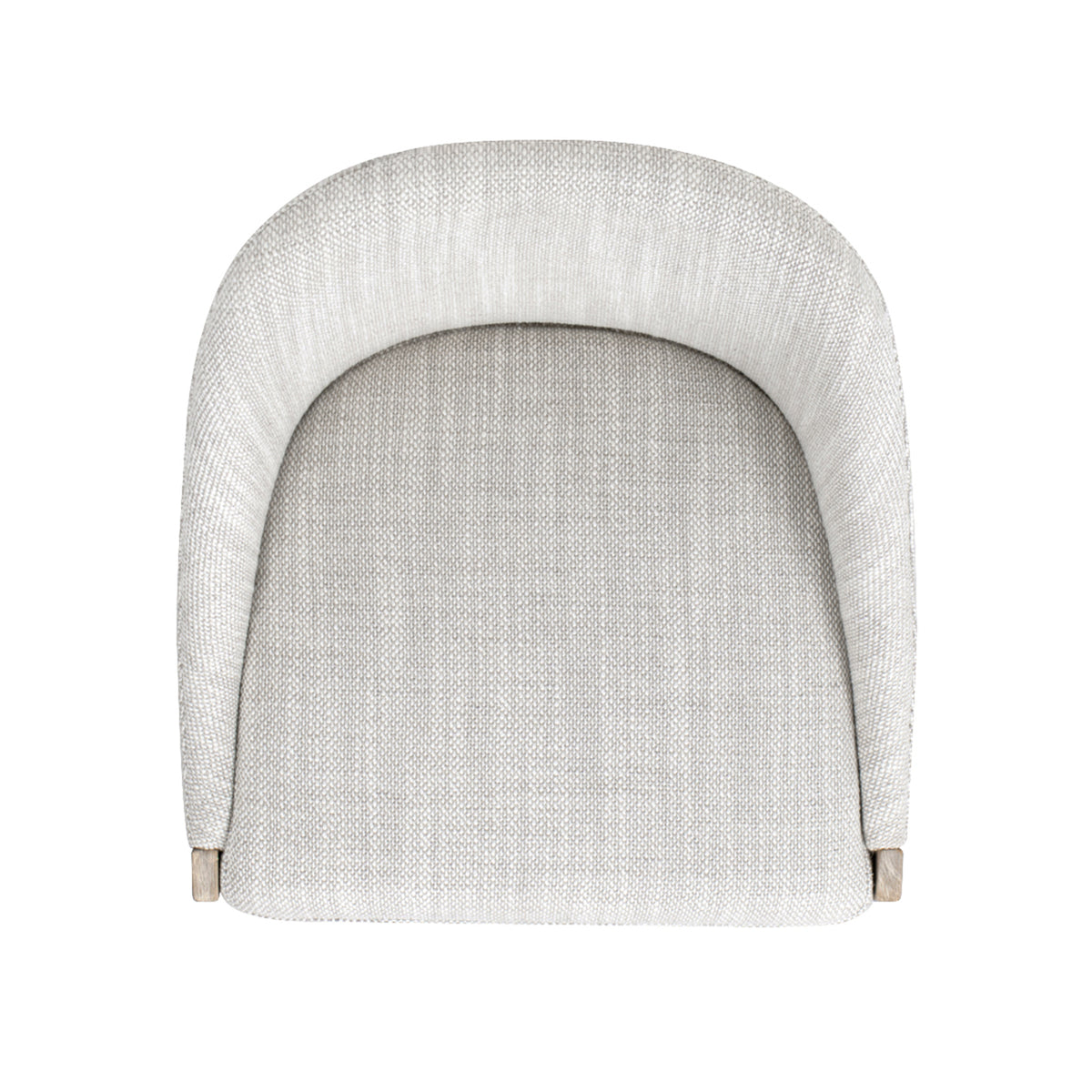 Newport 26.5" Coastal Curved Back Counter Stool, Two-Tone Neutral