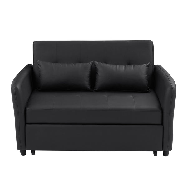 Convertible Sleeper Sofa Bed With 3 USB Ports