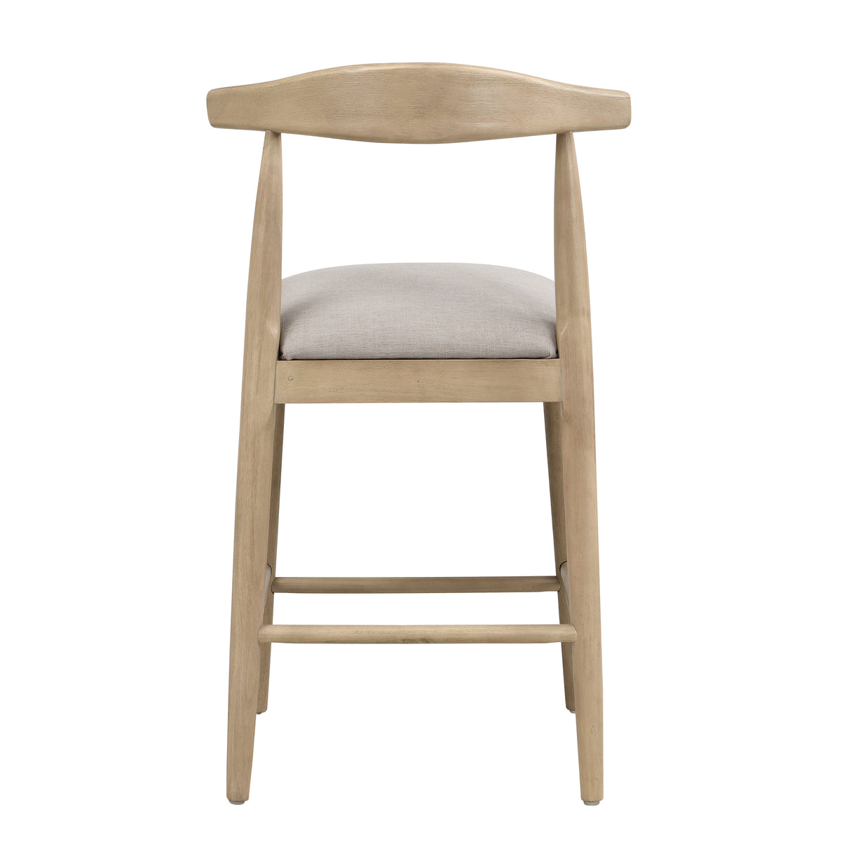 Counter Stool in Pebble Fabric (Set of 2)