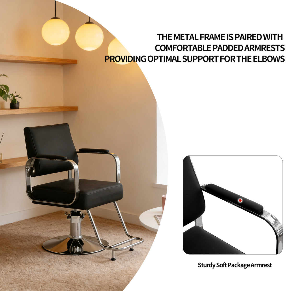 Barber Chair Salon Chair for Hair Stylist