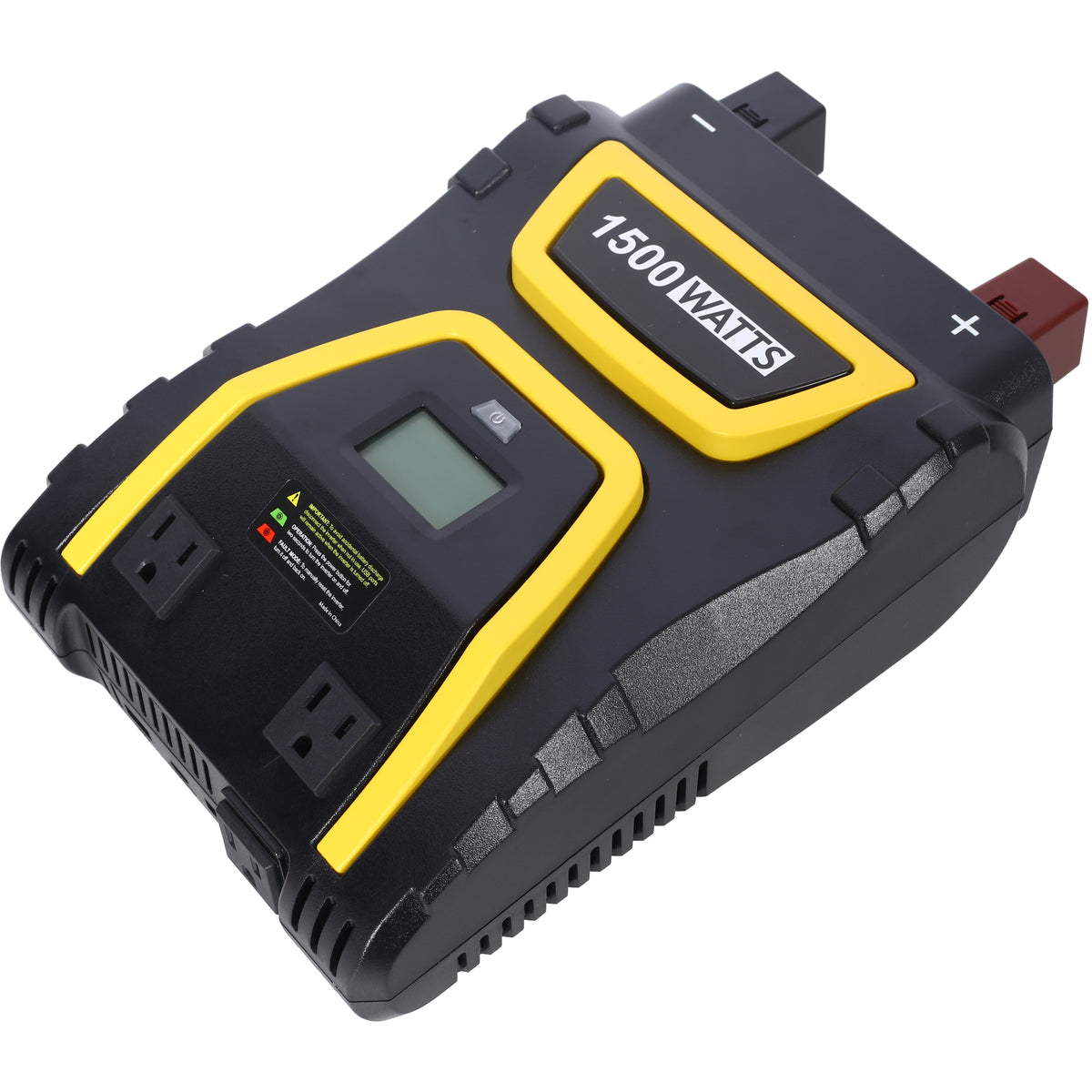 1500 Watts Power Inverter with LCD Display - Portable AC Power Solution
