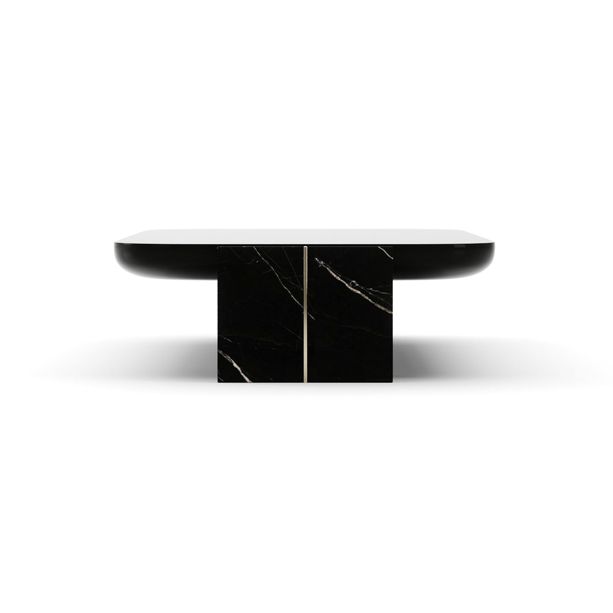Overlap Rectangle Cocktail Table