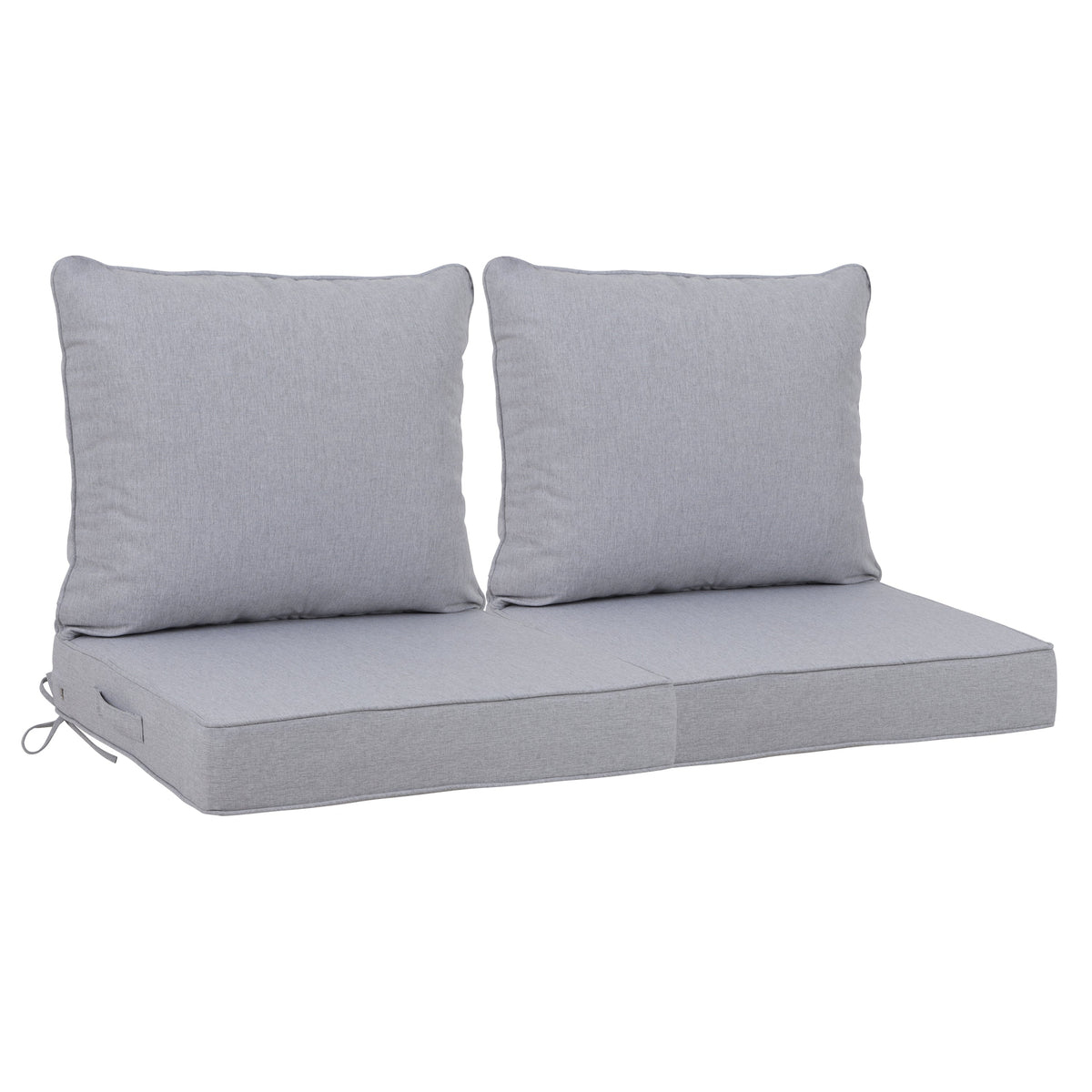 BEI YOU 24x24 Inch Outdoor Deep Seat Cushion Set with Waterproof Removable Covers