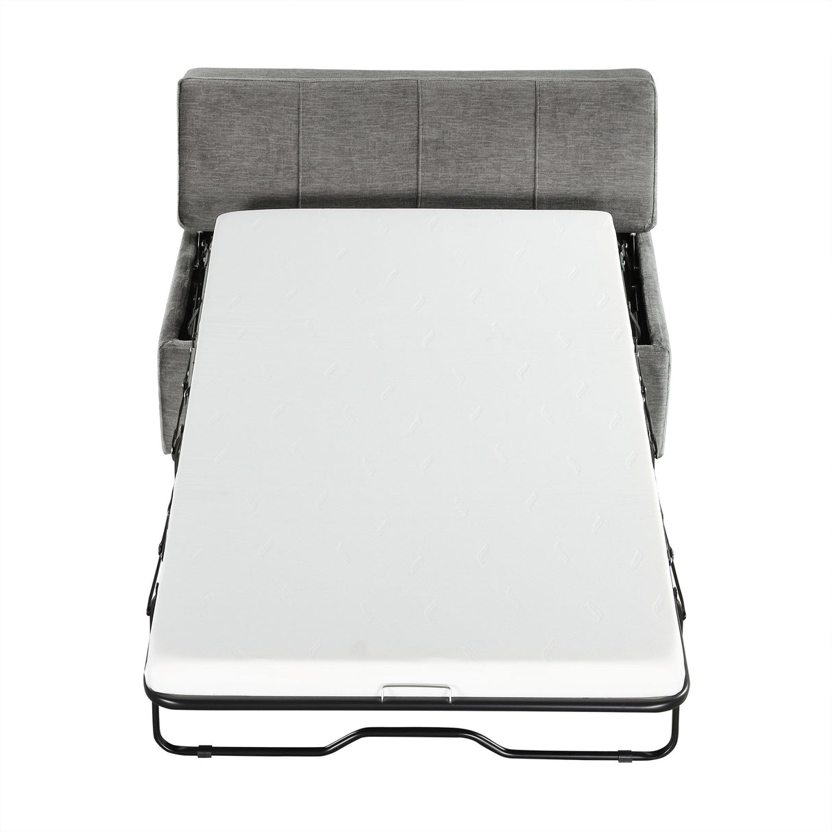 Twin Size Folding Ottoman Sleeper Bed With Mattress Convertible Guest Bed