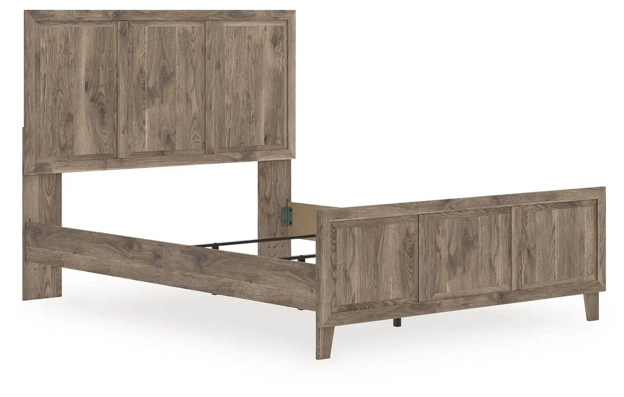 Rusticott - Panel Bed - Best Buy Furniture