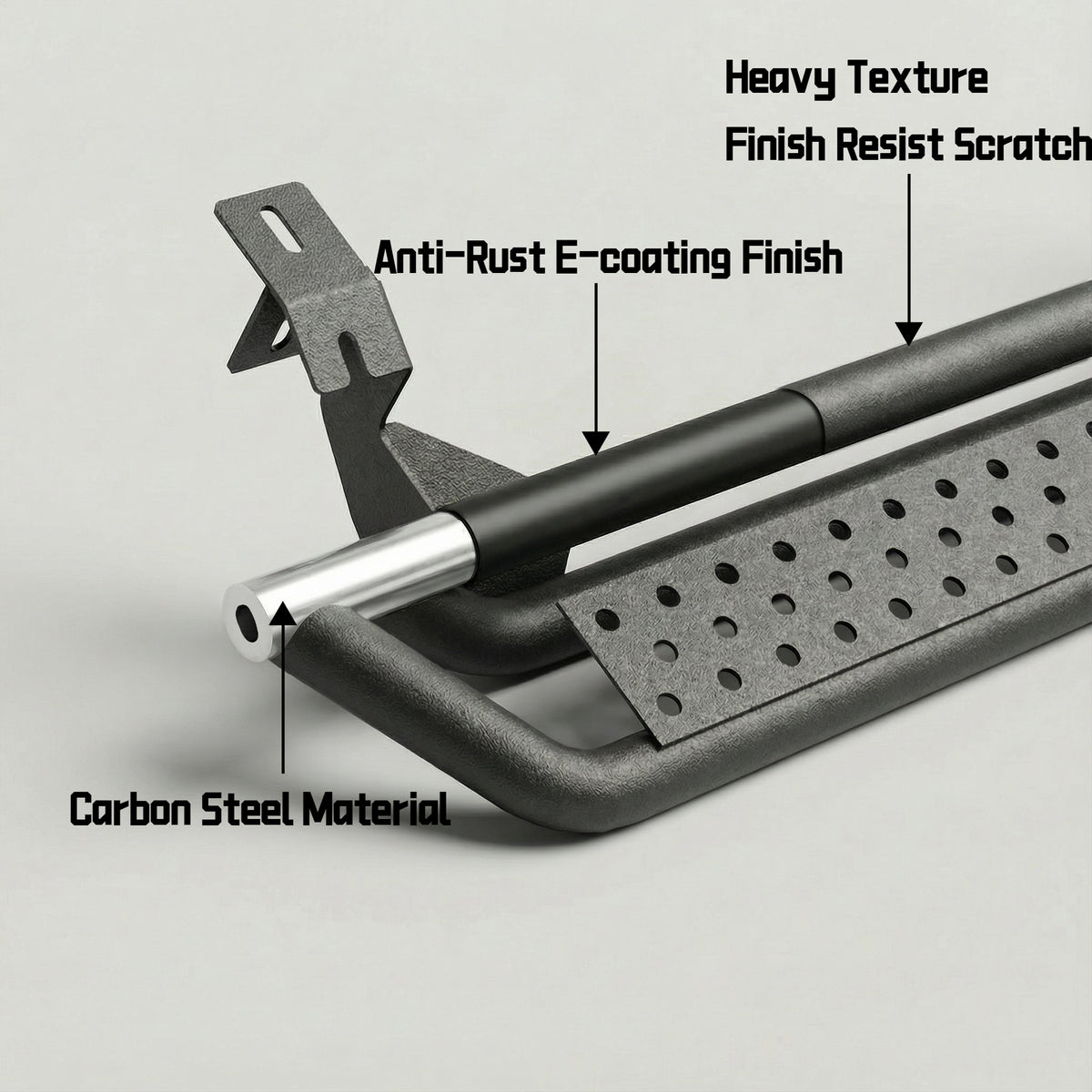 Running Boards for 2005-2023 Toyota Tacoma Double Cab