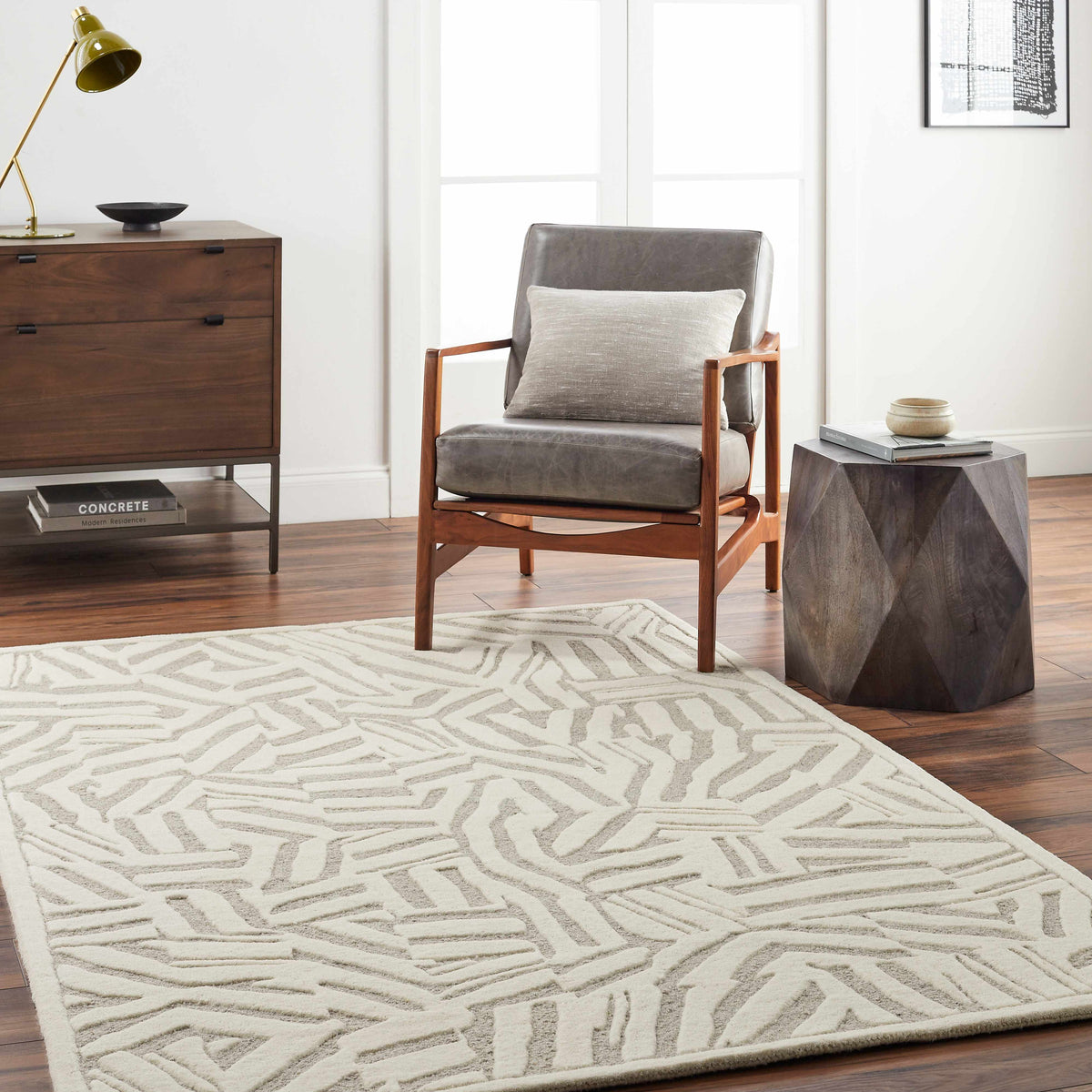 Boutique Rugs Avian Cream Wool Area Rug - view 2