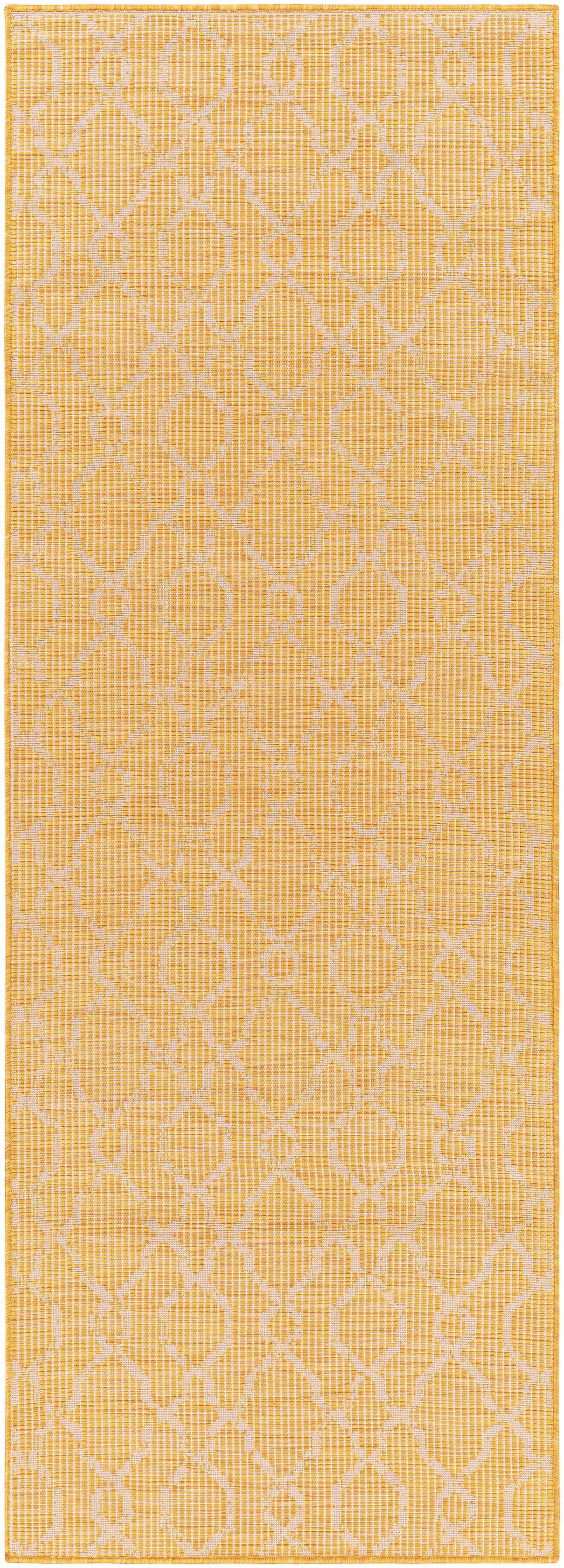 Boutique Rugs Brocton Yellow Flatweave Outdoor Rug - view 3