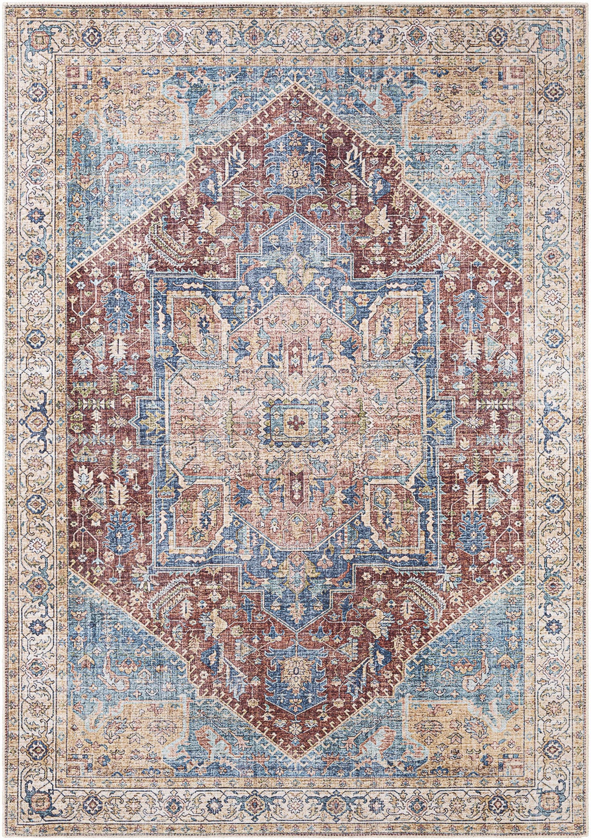 Boutique Rugs Como Washable Runner Rug
