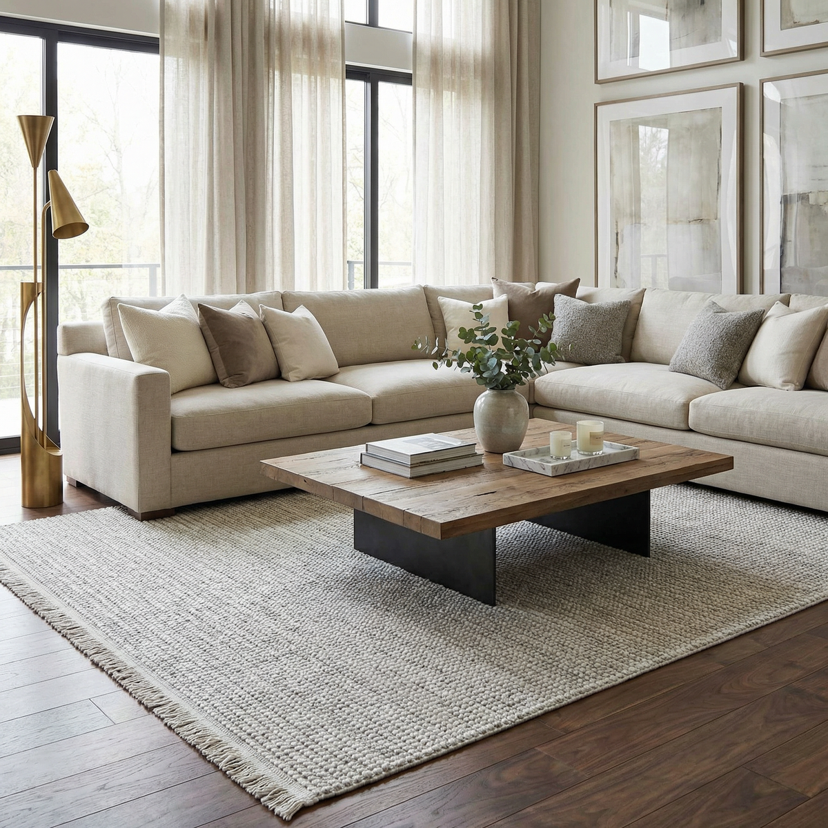 Boutique Rugs Gowan Cream Area Rug - view 2
