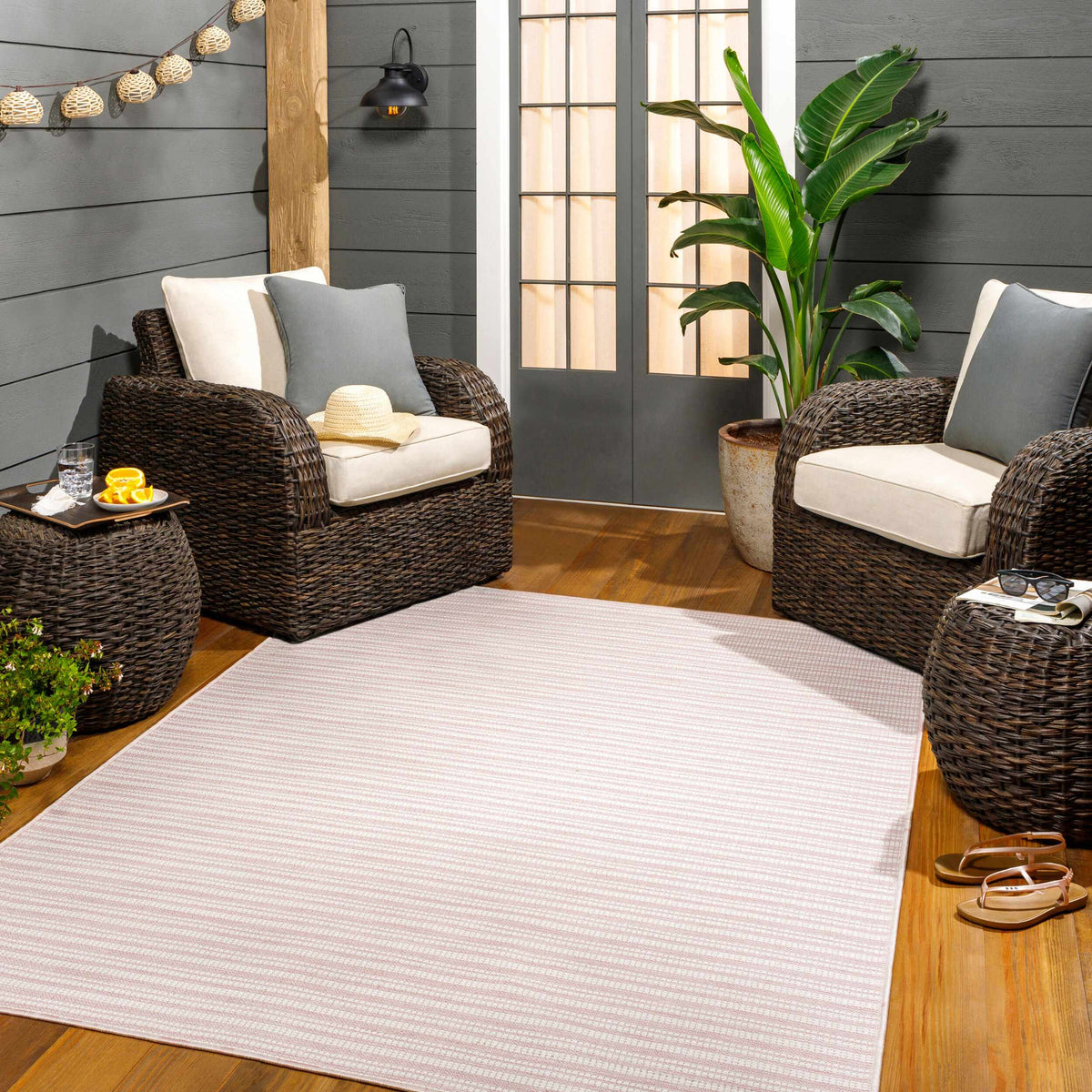 Boutique Rugs Greg Pink Outdoor Area Rug - view 2