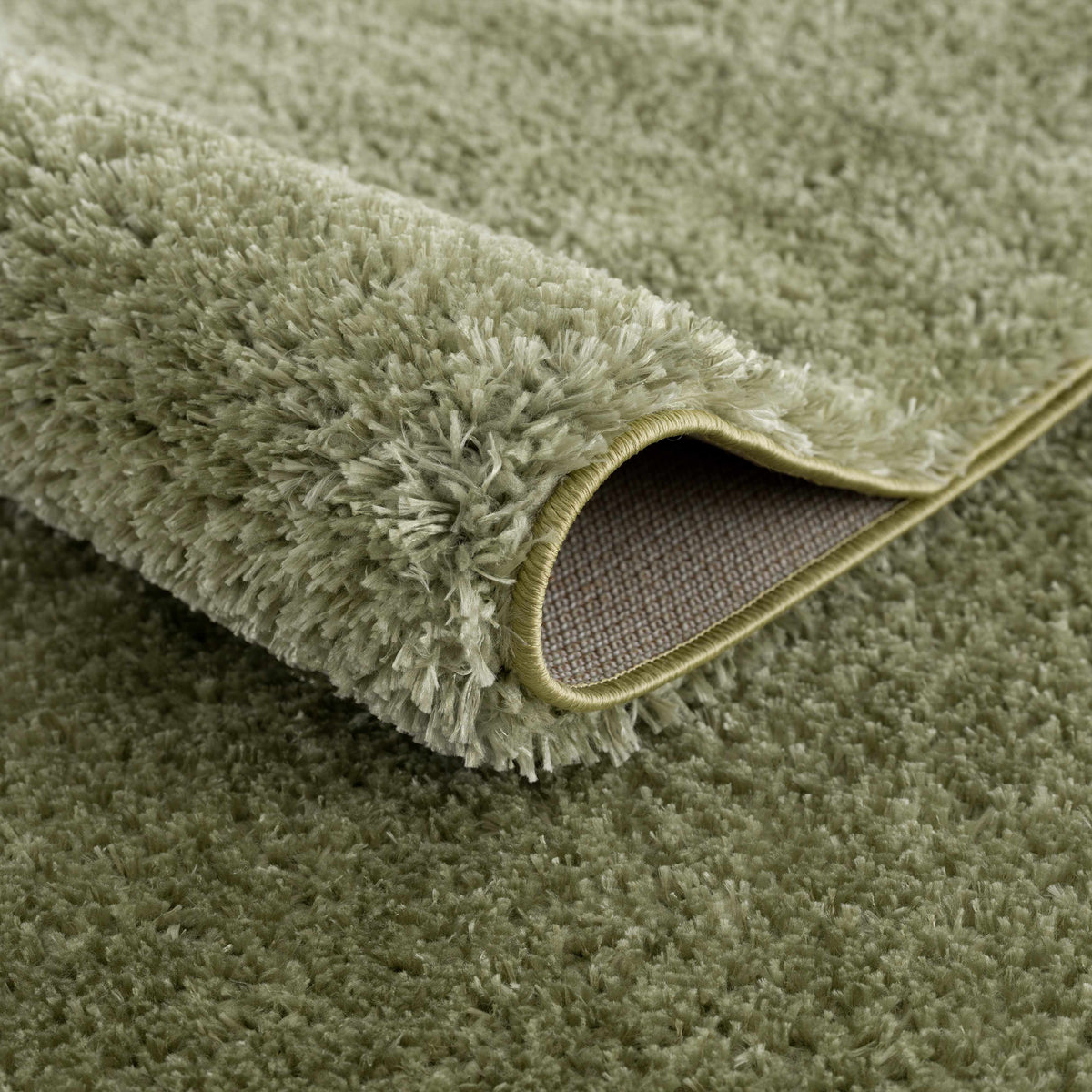 Boutique Rugs Heavenly Solid Green Plush Rug - view 5