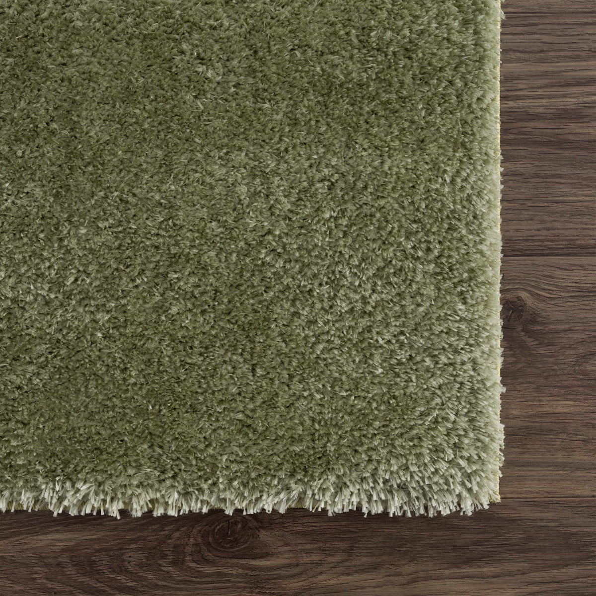 Boutique Rugs Heavenly Solid Green Plush Rug - view 8