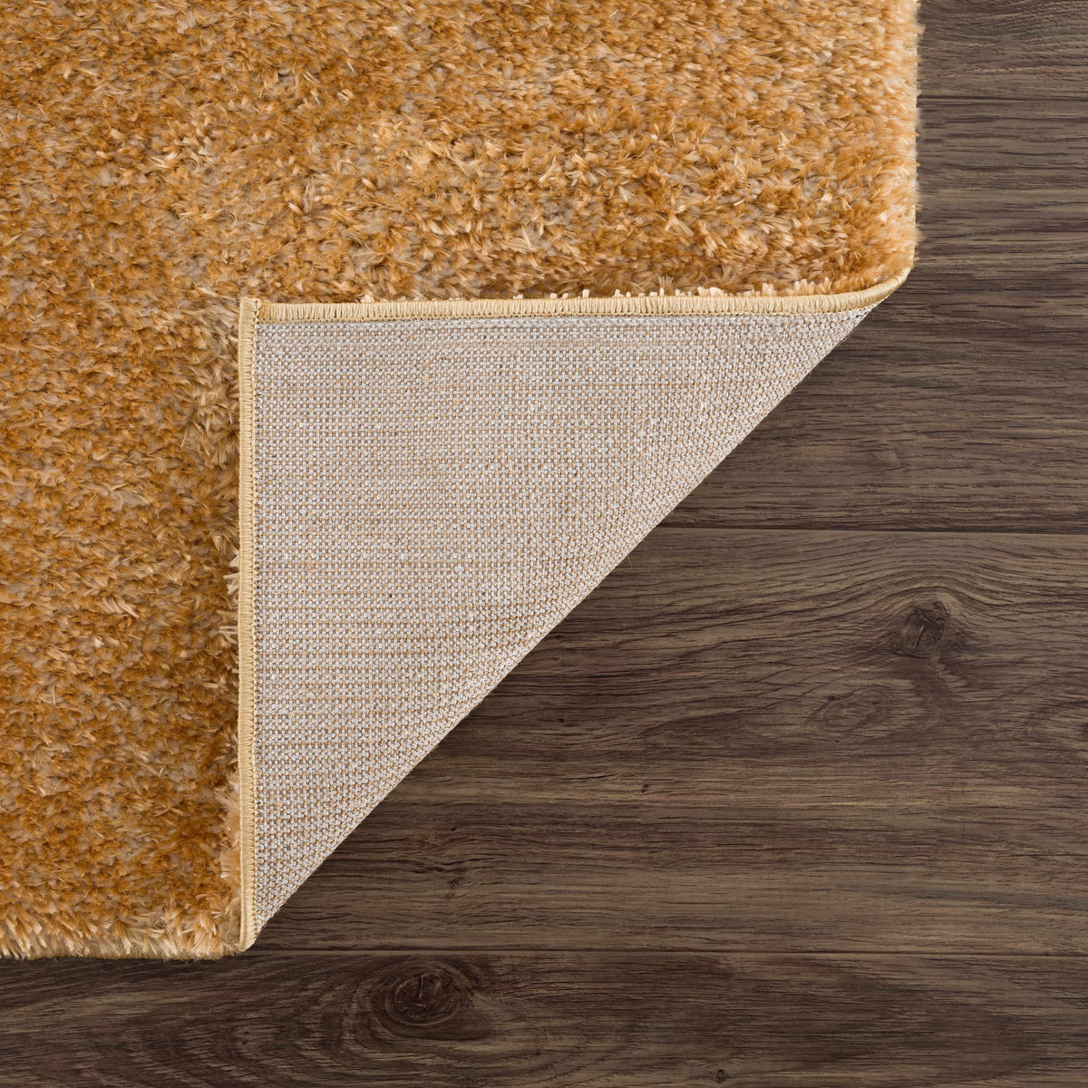 Boutique Rugs Heavenly Solid Mustard Plush Rug - view 8