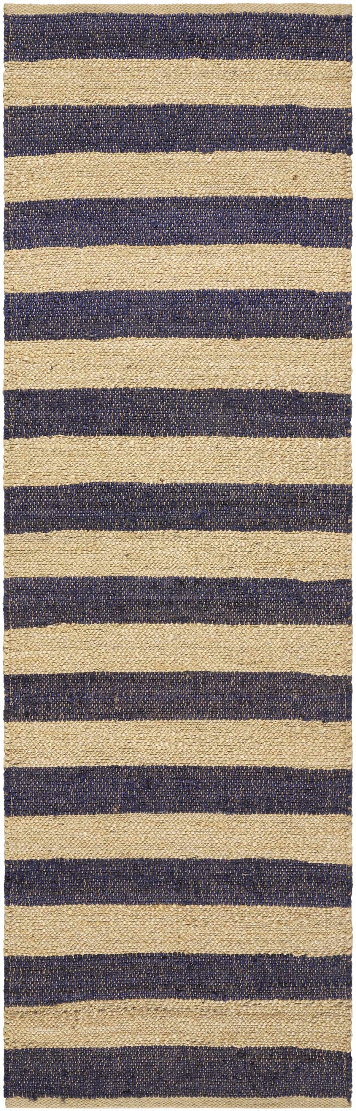 Boutique Rugs Ilkay Beige & Navy Jute Area Rug - view 6