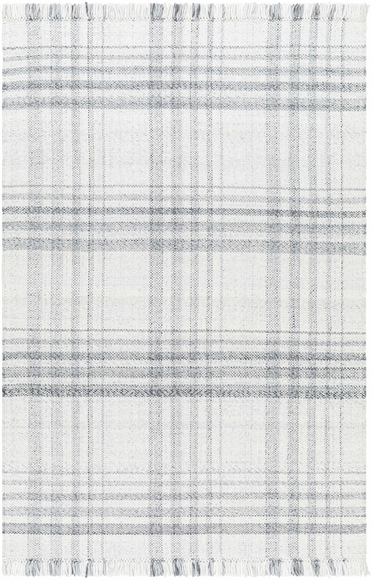 Boutique Rugs Inara Gray Plaid Area Rug - view 10