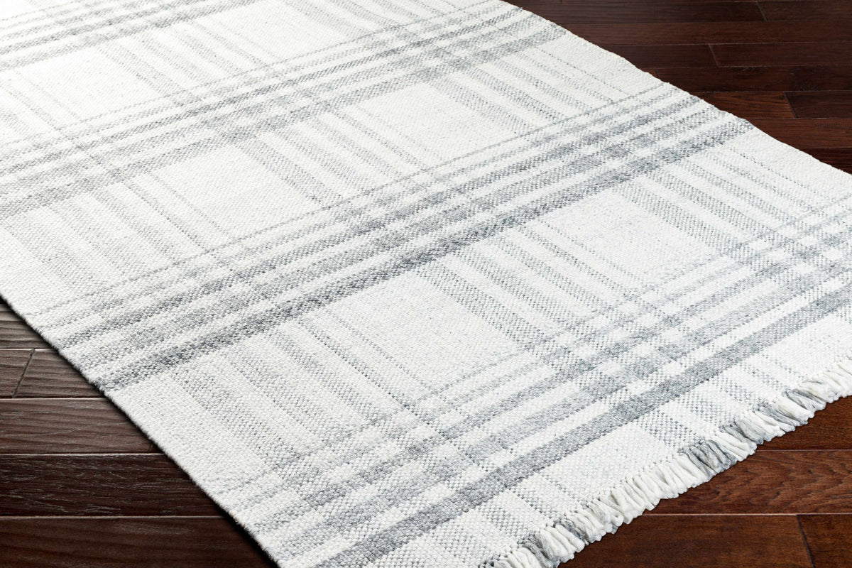 Boutique Rugs Inara Gray Plaid Area Rug - view 3