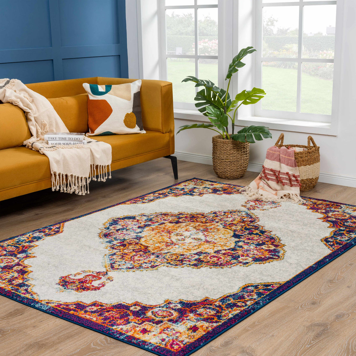 Boutique Rugs Istanbul Orange Area Rug - view 5