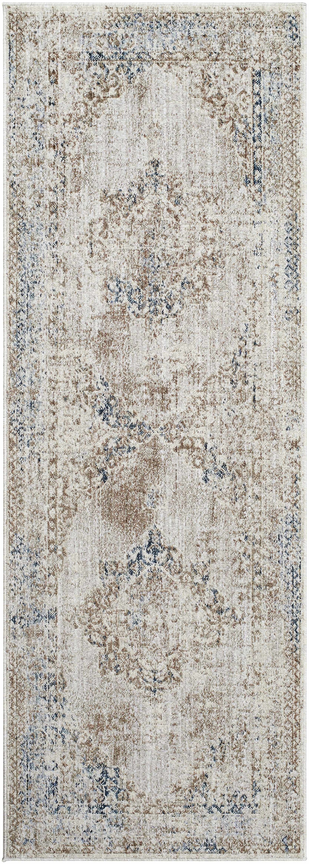 Boutique Rugs Kosta Beige & Blue Medallion Area Rug - view 4