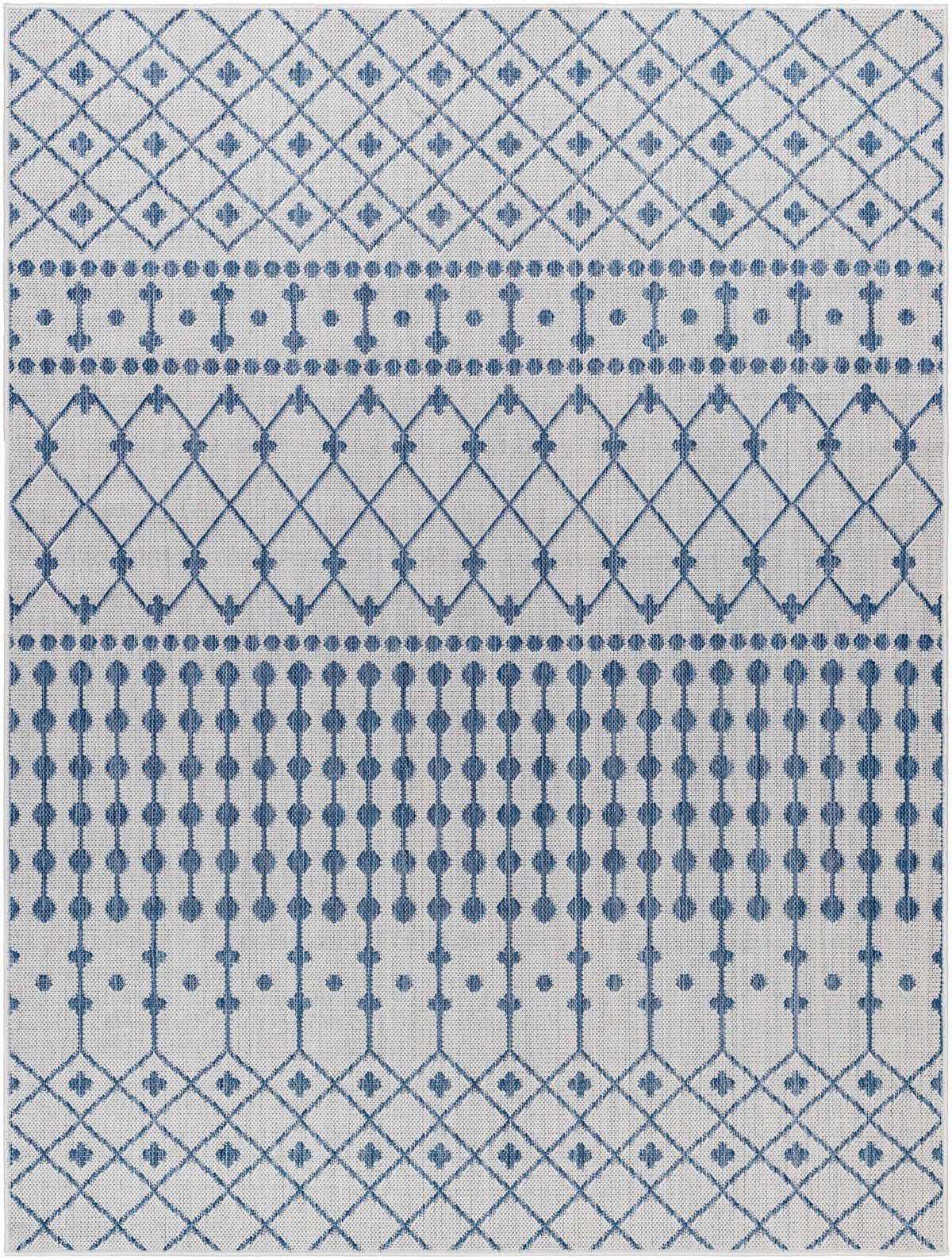 Boutique Rugs Lali Blue & Gray Outdoor Area Rug