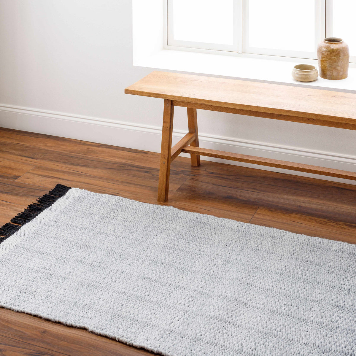 Boutique Rugs Light Gray Anane Area Rug - view 9
