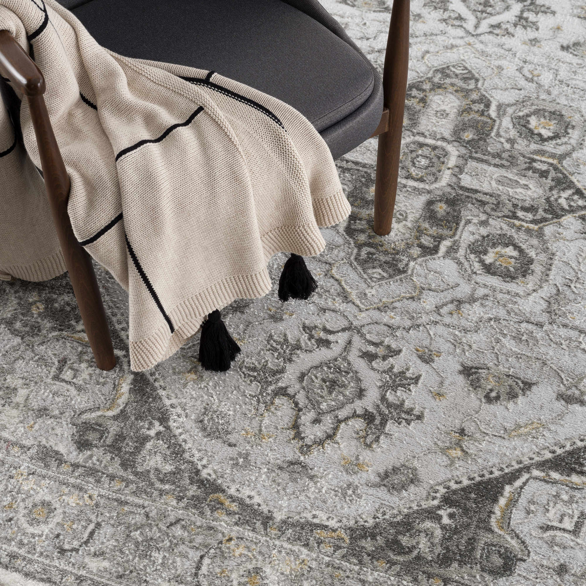 Boutique Rugs Liverpool Light Gray Area Rug - view 10