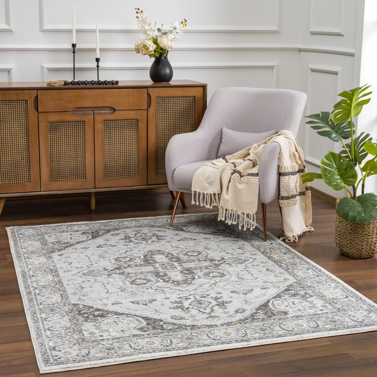 Boutique Rugs Liverpool Light Gray Area Rug - view 3