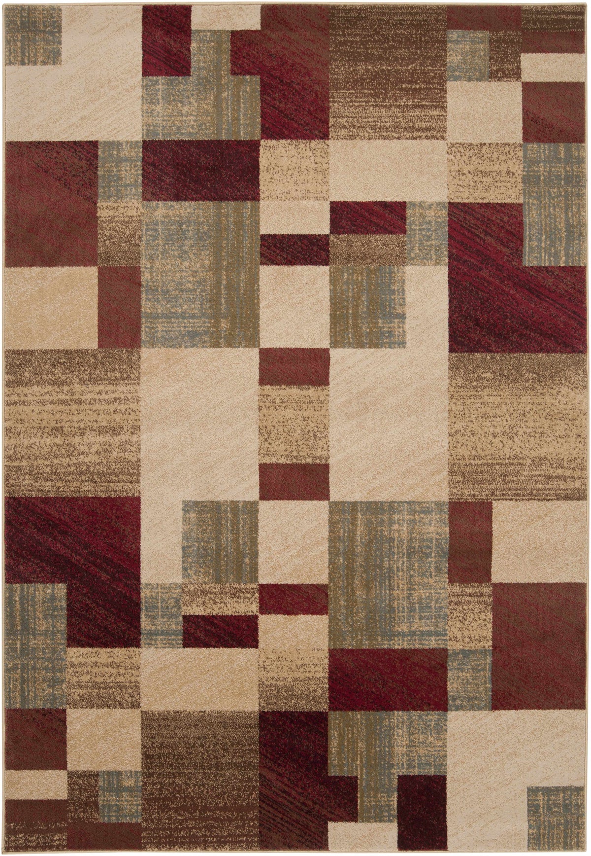 Boutique Rugs Maumee Brown Mosaic Performance Rug