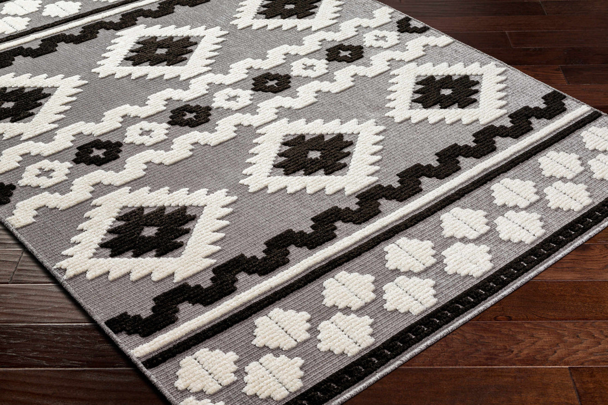 Boutique Rugs Noki Washable Textured Southwestern Rug - view 8