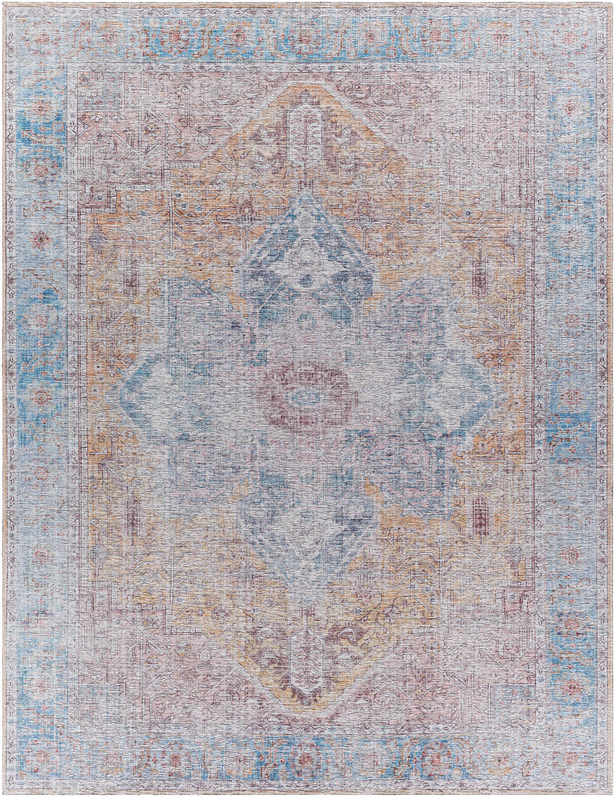 Boutique Rugs Otaki Purple & Brown Washable Area Rug - view 9