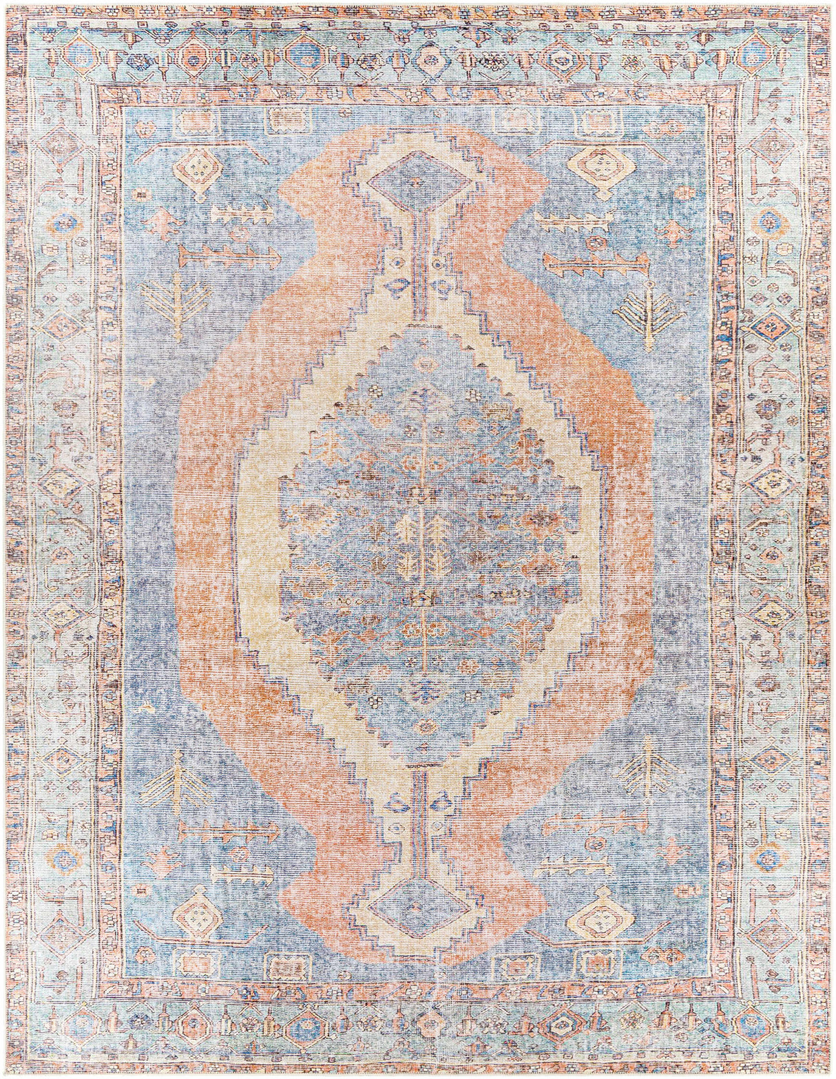 Bovey Washable Area Rug - Clearance