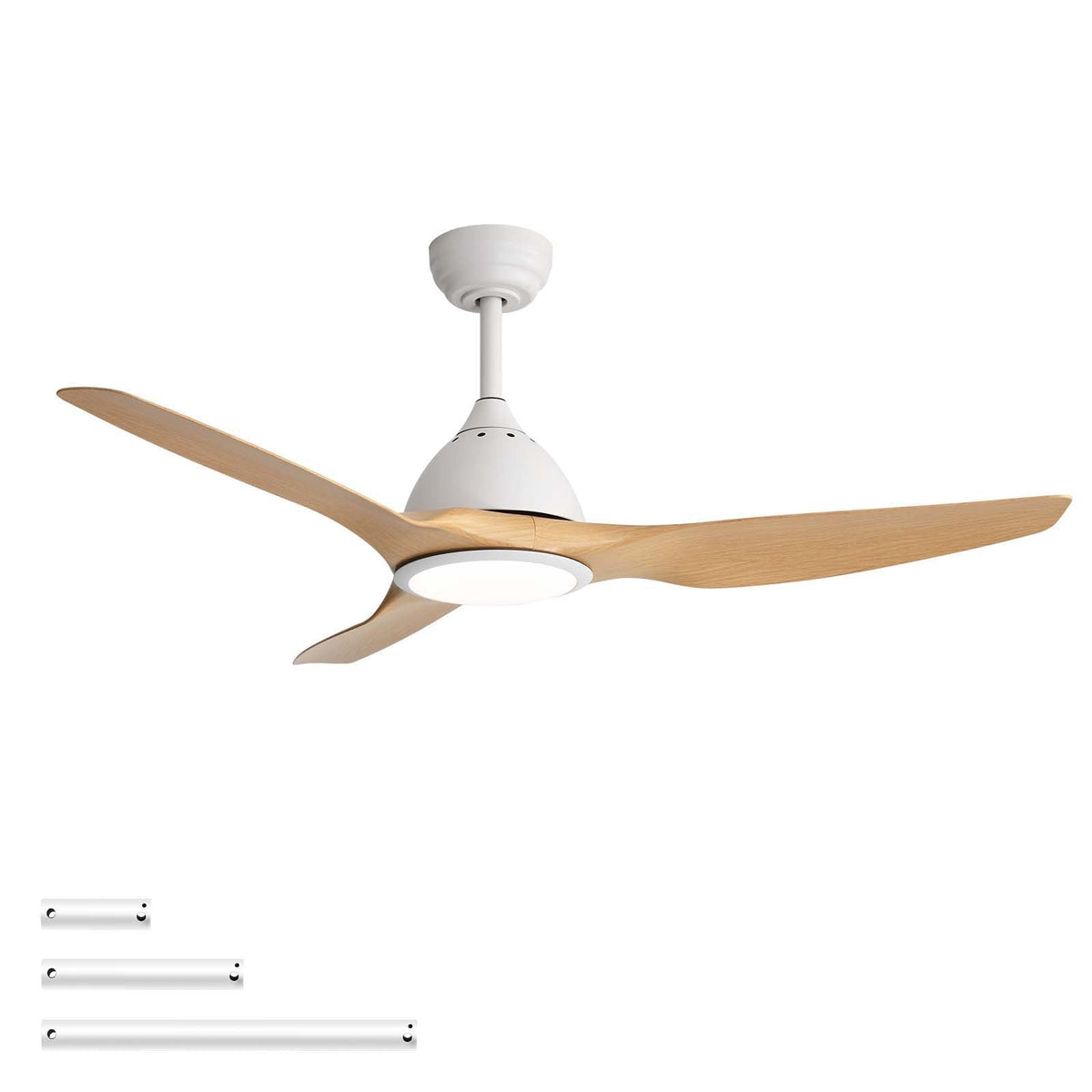 Bredoom 52" Ceiling Fan with Remote Control and LED Light - view 6